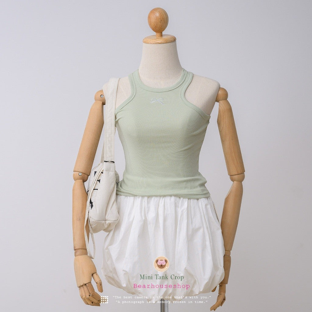 Mini Tank Crop Top and Bambi Scotte Pants