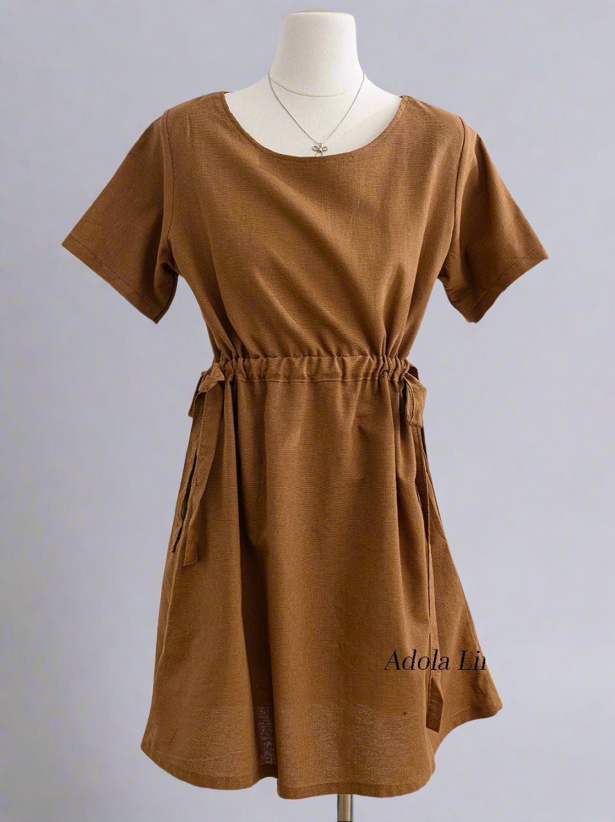 Adola Linen Dress